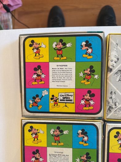 Super 8. Home Movies. Walt Disney Films. 4 in Total.