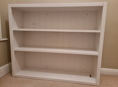 Wall mounted shelving unit