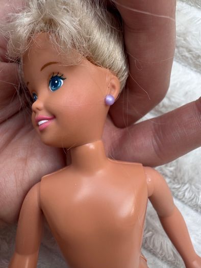 Mattel 1991 Barbie's Barbie Little Sister Stacie Doll Mattel approx. 19 cm. Used Please see photos