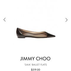 Jimmy Choo Saia flats - sz 39