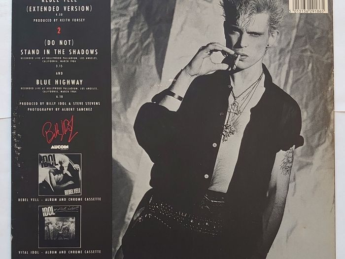 Billy Idol - Rebel Yell (Extended Version) Vinyl