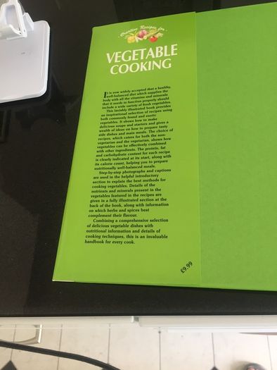 Vegetarian cookbook