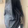 Leather Versatile Navy Hand/Shoulder/Crossbody Bag Image 3