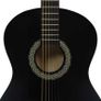Classical Guitar for Beginner with Bag Black 4/4 39" Image 6
