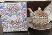William Morris Strawberry Thief Tea for One Boxed as New
