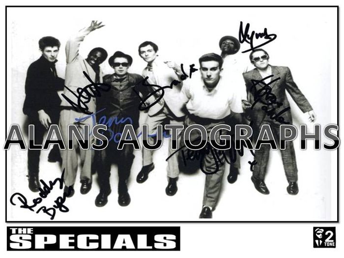 The Specials Autographs