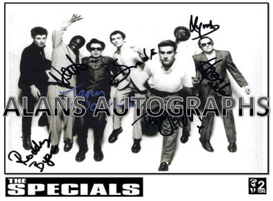 The Specials Autographs