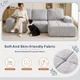 Softy Compressed Sectional sofa c/w chaise