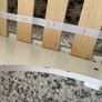 Wooden Todder Bed white with mattress Image 5