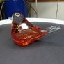 Cashel Living Glass Red Robin Image 2