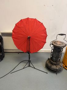 lamp vintage photographers red bulb atmospheric lighting