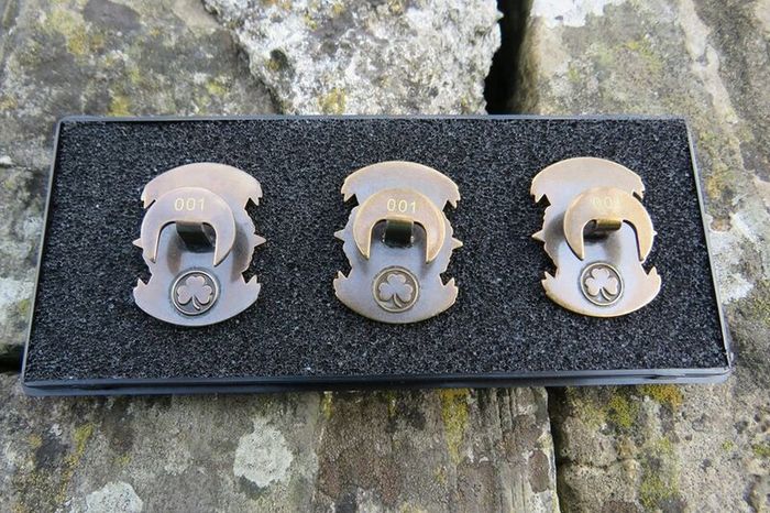green set Irish Easter Rising, Irish Independence, Irish Civil War Commemoration badges