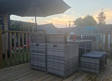 Rattan garden set