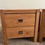 Solid Oak Bedside Lockers - Set of 4 or Matching Pairs Image 2