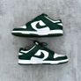 Green & White Nike Dunk Low Retro Image 4