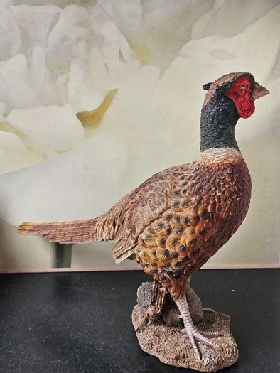 Standing Pheasant Sculpture