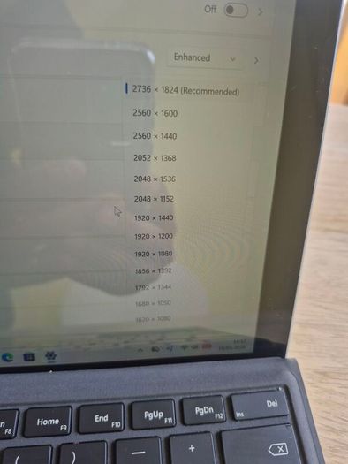 Microsoft Surface Pro 7+,i5 11th gen,8gb,256 ssd,12.3" PixcelSence,Windows 11