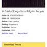 In caelo. Songs for a Pilgrim People. 1st Edition. 1999. Image 9