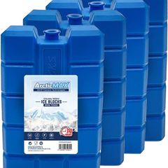 Chunky Ice Blocks 400ml x 4 Coolant that simply stays frozen for longer 14 Hrs Chilled BEVERAGES done RIGHT for longer