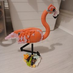 LEGO Creator 31170 3-in-1 Wild Animals: Pink Flamingo Set