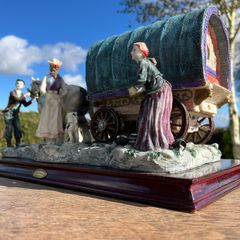 vintage Juliana Gypsy Caravan Sculpture