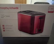 2 Slice Toaster Red