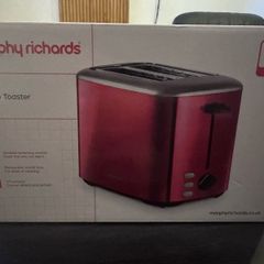 2 Slice Toaster Red