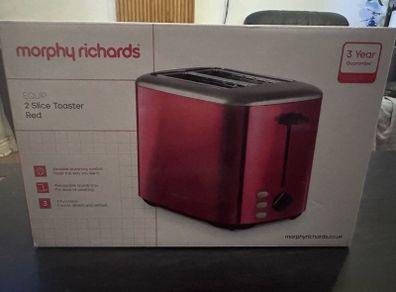 2 Slice Toaster Red