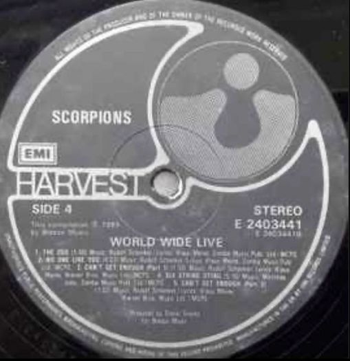 Scorpions Vinyls