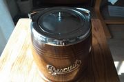 Art Deco Oak Storage Barrells x 2