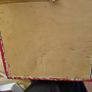 MODEL Fisfing Boat Trawler Framed Behind Glass. In Good Condition. Image 3