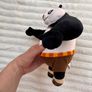 2015 Kung Fu Panda Po approx. 23 cm. Plush Dreamworks Heroes Seri Jakala Used Please see photos Image 6