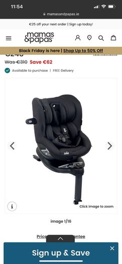 car seat Joie i-Spin 360