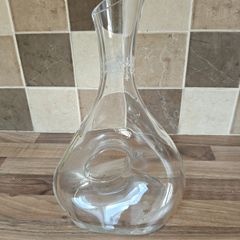 Paul Costello Water Pitcher and Wine Glass