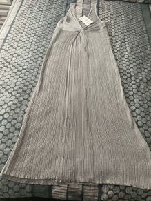 Size 10-12 silver dress