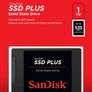 SanDisk SSD PLUS 1 TB Sata III 2.5 Inch Internal SSD, Up to 535 MB/s, Black Image 2