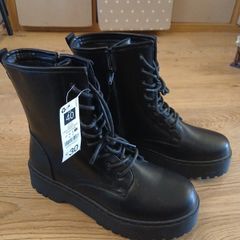 Ladies biker boots
