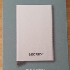 Secrid Brushed Silver 10th Anniversary Wallet