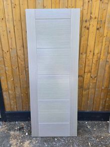 interior grey door
