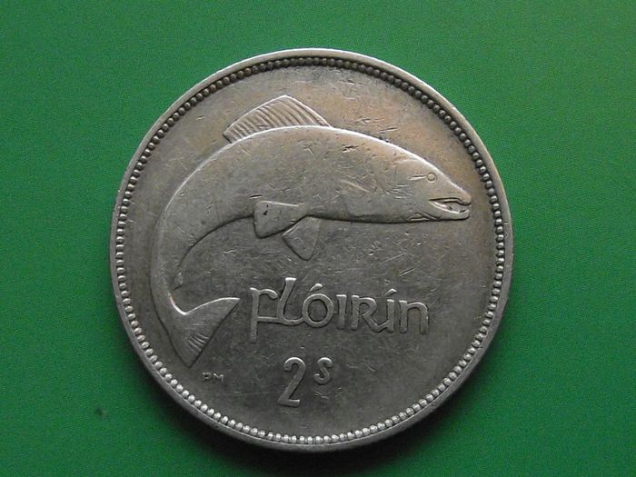 Irish Republic. Silver Florin (1941)