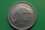 Irish Republic. Silver Florin (1941)