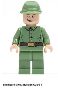 Lego Indiana Jones iaj013 Russian Guard 1