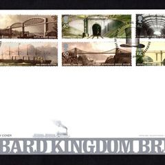 2006 Great Britain The 200th Anniversary of the Birth of Engineer Isambard Kingdom Brunel Commemorative Stamps First Day Cover (FDC)