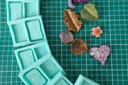 Molds for epoxy resin or polymer clay