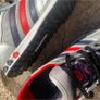 Retro Adidas La Trainer Silver Leather Grey Image 2