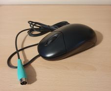 Retro Logitech PS/2 Mouse M-SBN96 with ball