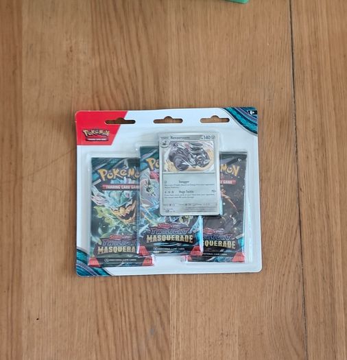 Pokemon Twilight Masquerade 3 pack blister (Revavroom)