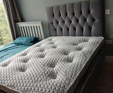 Brand New beds available in all sizes (images of beds delivered to our customers)