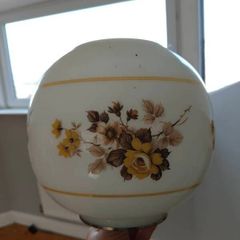 vintage milk glass light shade