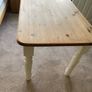 Solid Pine Farmhouse Table Rustic Style Image 4
